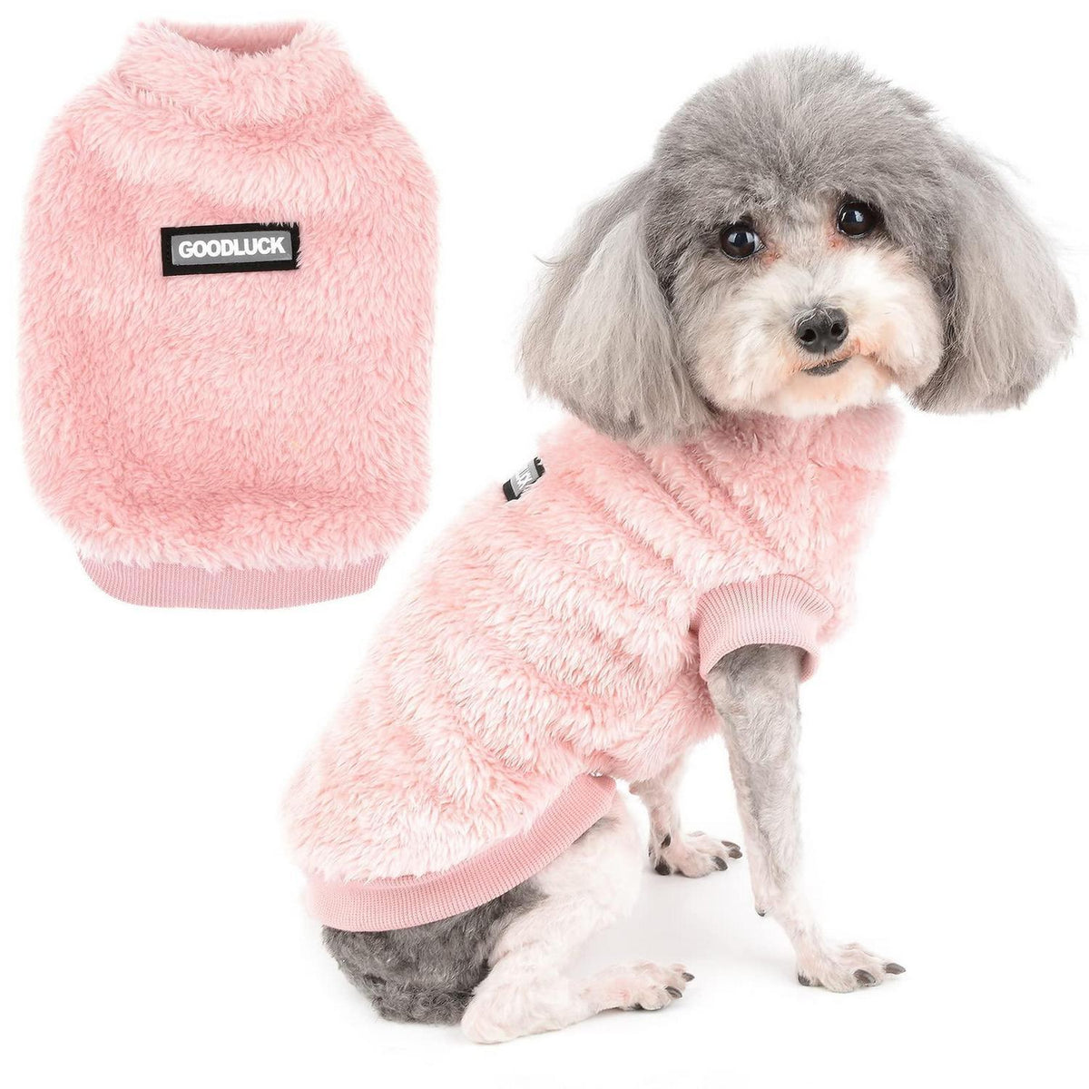 Hundepullover Winter – Warmer Fleece-Sweater für kleine Hunde & Katzen