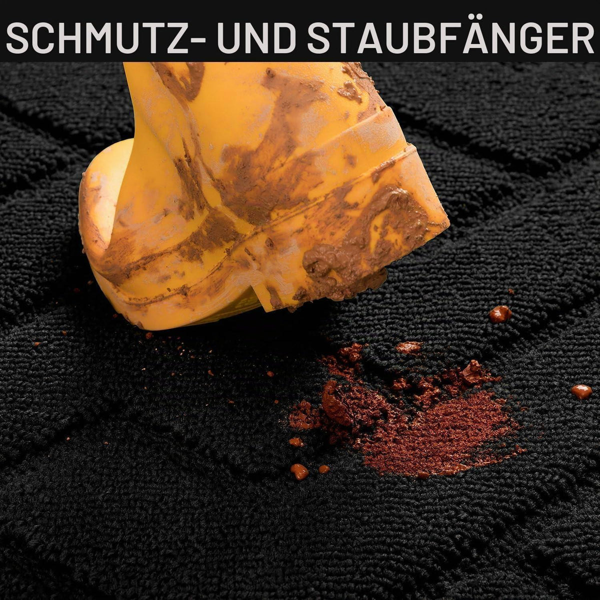 Fußmatte 80x100cm rutschfest, schmutzabweisend & waschbar