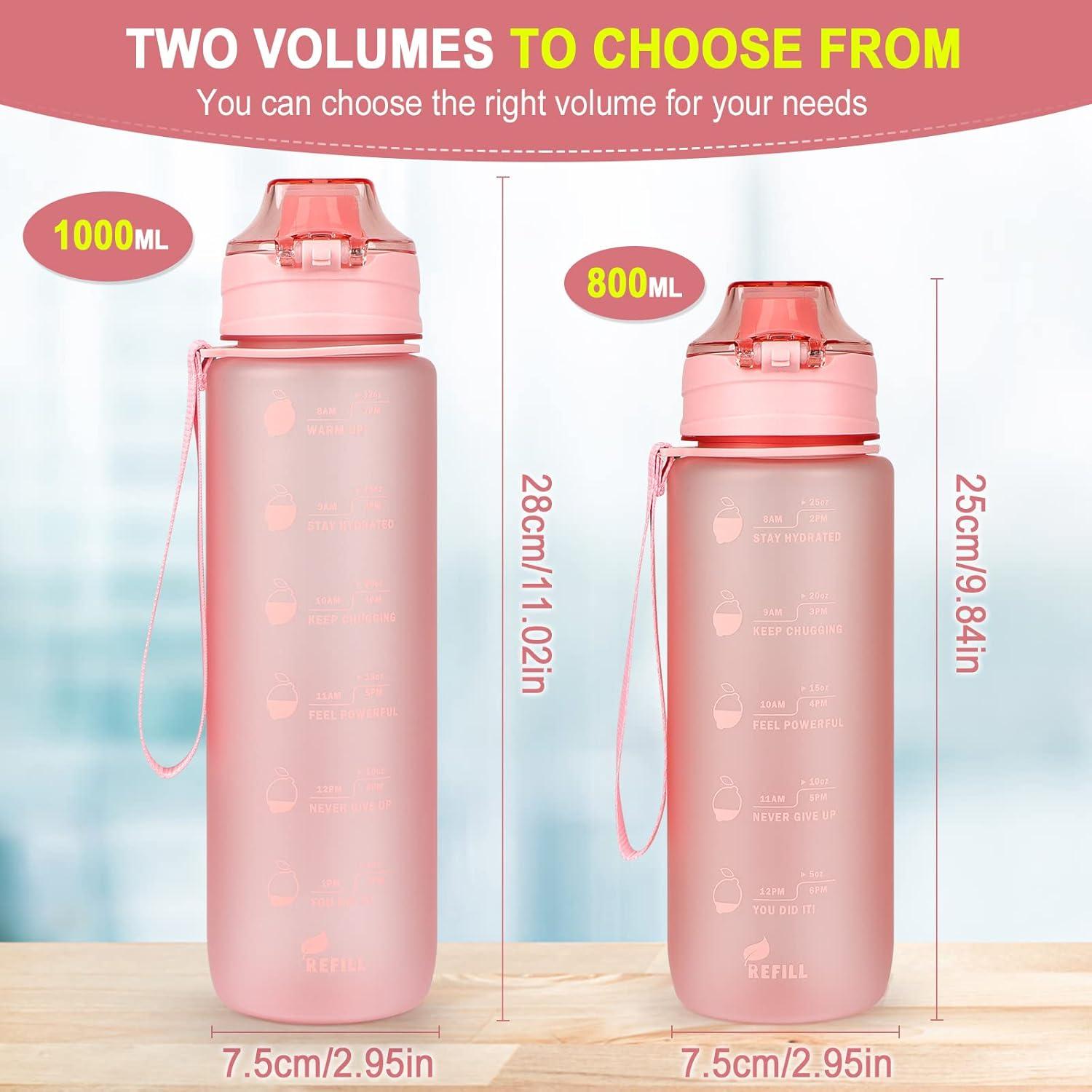 Sport Trinkflasche 1L BPA-frei Tritan Wasserflasche auslaufsicher