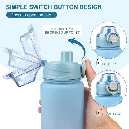 Sport Trinkflasche 1L BPA freie Wasserflasche mit Verschluss