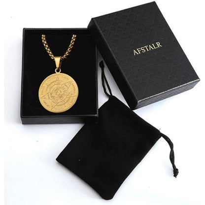 Halskette Herren 7 Erzengel Siegel Medaille Talisman