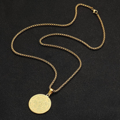 Halskette Herren 7 Erzengel Siegel Medaille Talisman