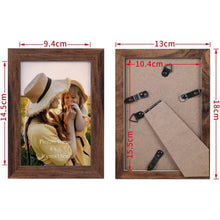 Bilderrahmen Set 10x15 cm Braun 12er Collage Fotos Bilder