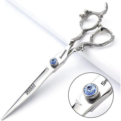 Professionelle Friseurschere 6 Zoll 3er Set Blau
