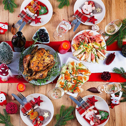 4er Set Nikolausstrumpf Kinder Weihnachtsstrumpf Personalisiert zum Befüllen