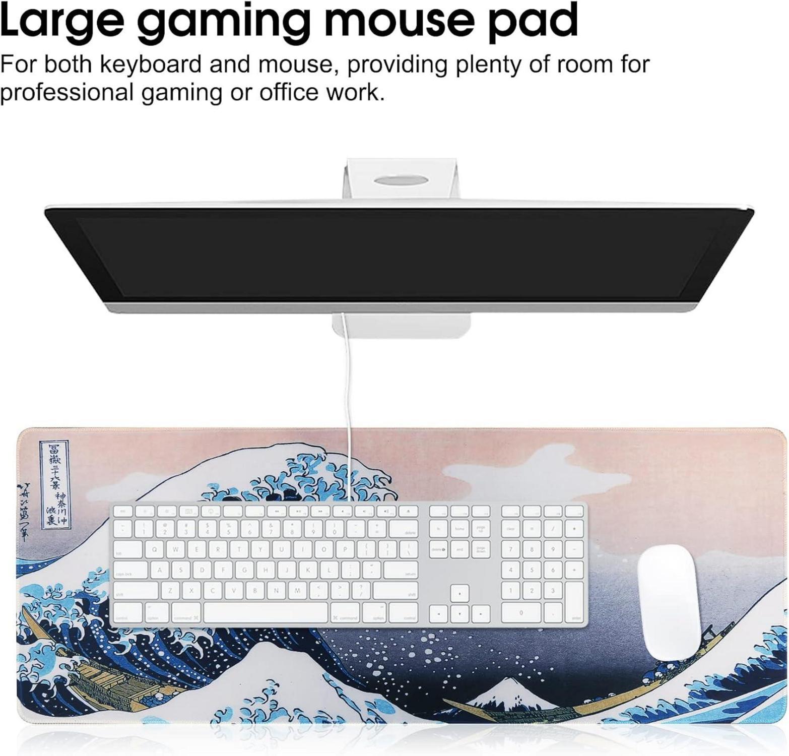 Großes Gaming Mauspad XXL 80 x 30 cm