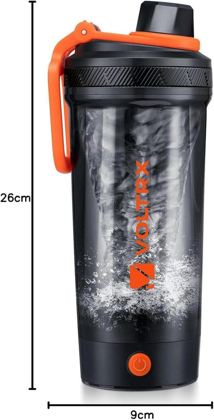 VOLTRX Gallium elektrische Protein-Shaker-Flasche mit USB-C, BPA-frei, 700ml, 15 Sekunden Mixzeit