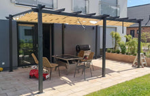 Aluminium Pergola 3.65x5.5m Wasserdicht Stabil Winterfest Sonnenschutz