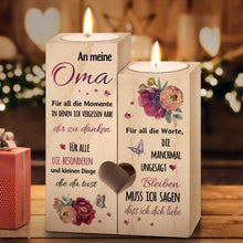 Personalisierte Kerzenhalter Beste Oma Geschenke