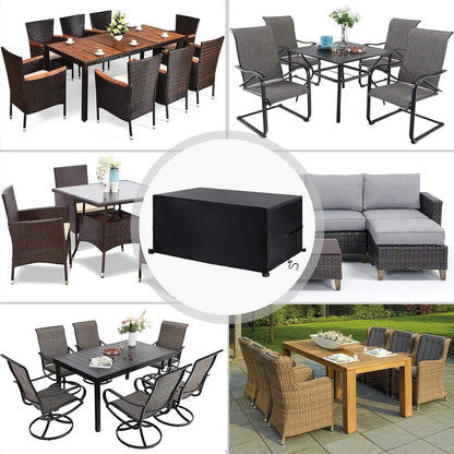 Abdeckung Gartenmöbel 150x90x75cm wasserdicht Schutzhülle Anti-UV Oxford Gewebe