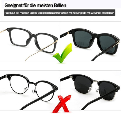 Rutschfeste Nasenpads Silikon für Brille & Sonnenbrille