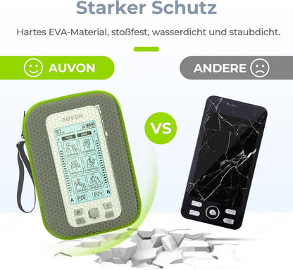 AUVON TENS Reiseetui für Elektrodenpads & Zubehör