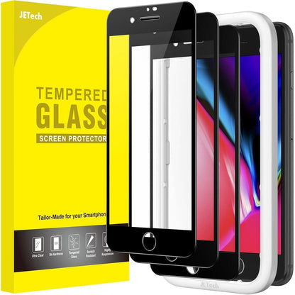 iPhone SE 3/2 8/7 4,7 Zoll Schutzfolie Panzer Glas Folie