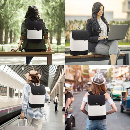 Arbeitsrucksack Damen 15,6 Zoll USB Laptopfach Diebstahlsicherung