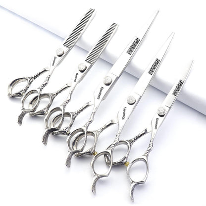Professionelle Friseurschere 5-teilig – Superscharf & Ergonomisch