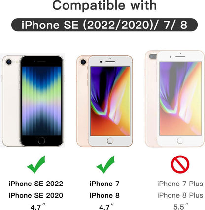 Schutzfolie für iPhone SE 3 2022 SE 2 2020 8 7 4,7 Zoll Full Screen
