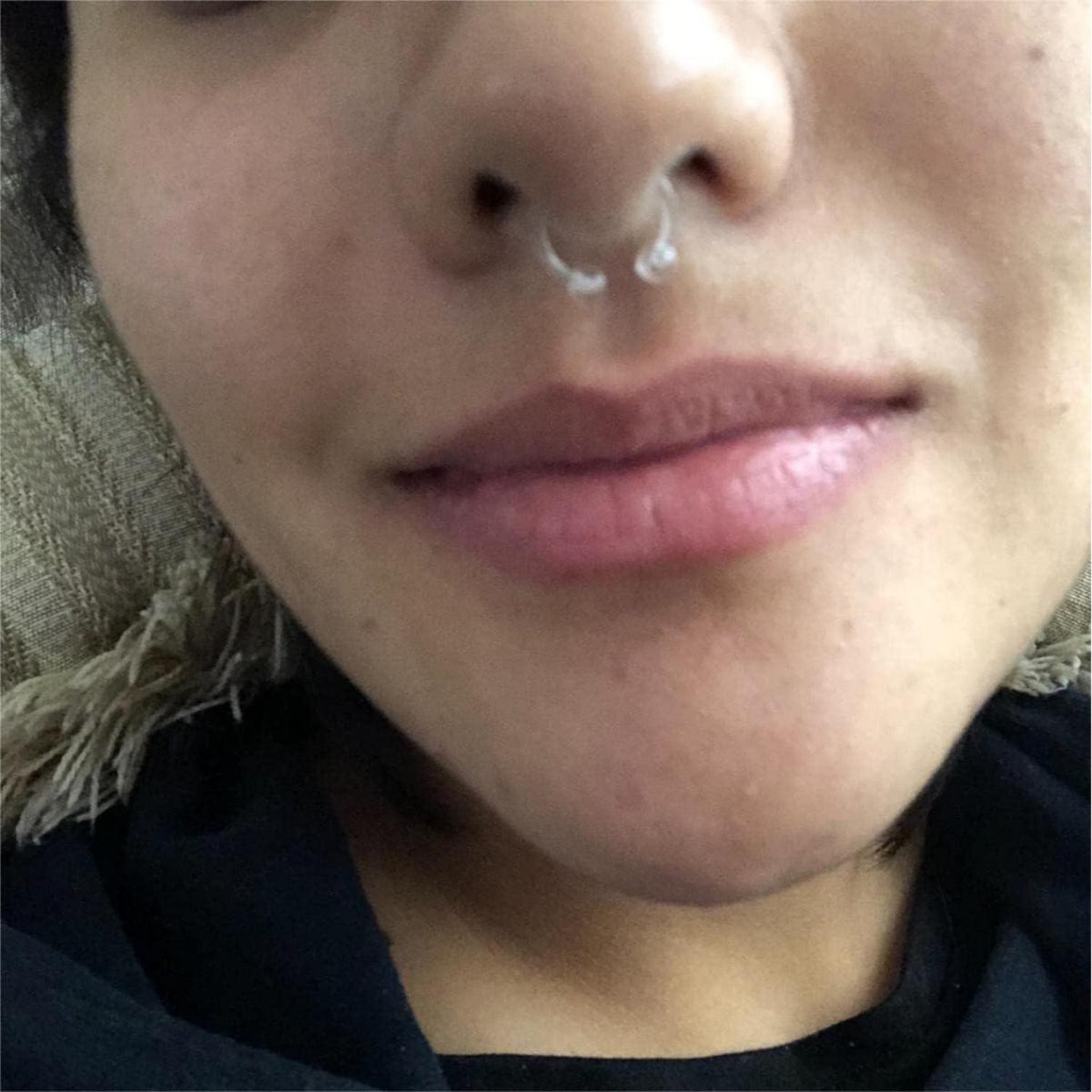 Klar Körperpiercing Set 38 Stück für Nase, Lippe, Bauchnabel