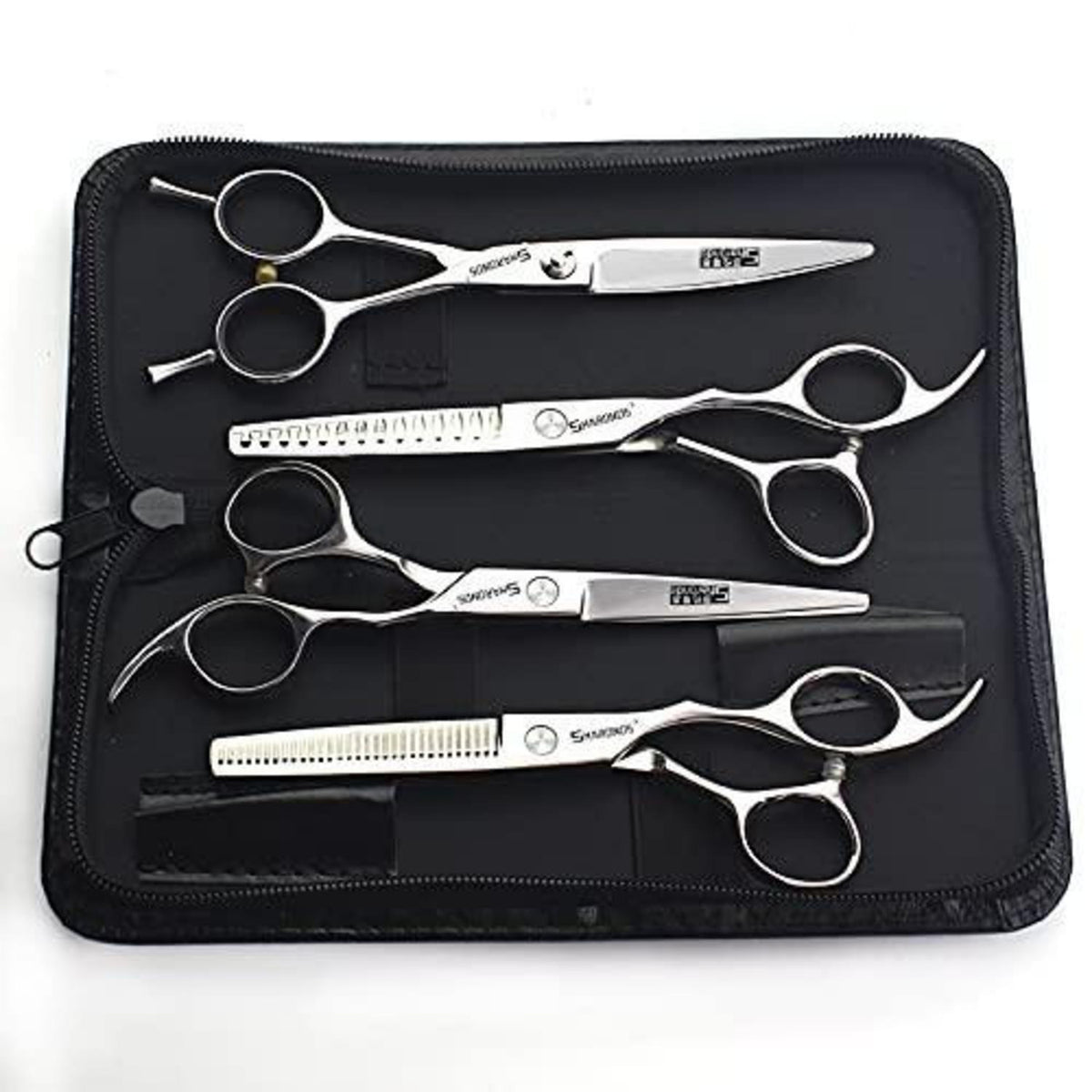 Professionelle Haarschere 6/6.5 Zoll 440C Stahl – Set 4 Stück