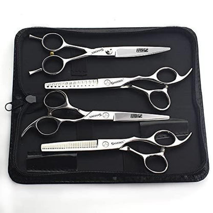 Professionelle Haarschere 6/6.5 Zoll 440C Stahl – Set 4 Stück