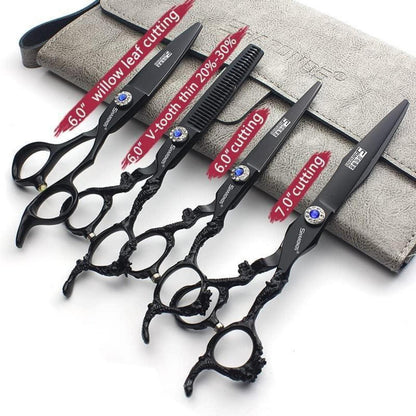 Professionelle Friseurschere Set 6-8 Zoll Edelstahl