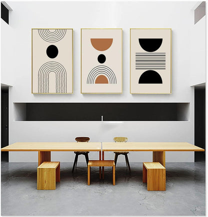 Moderne Abstrakte Leinwand Bilder Poster Set Wandbilder Wohnzimmer