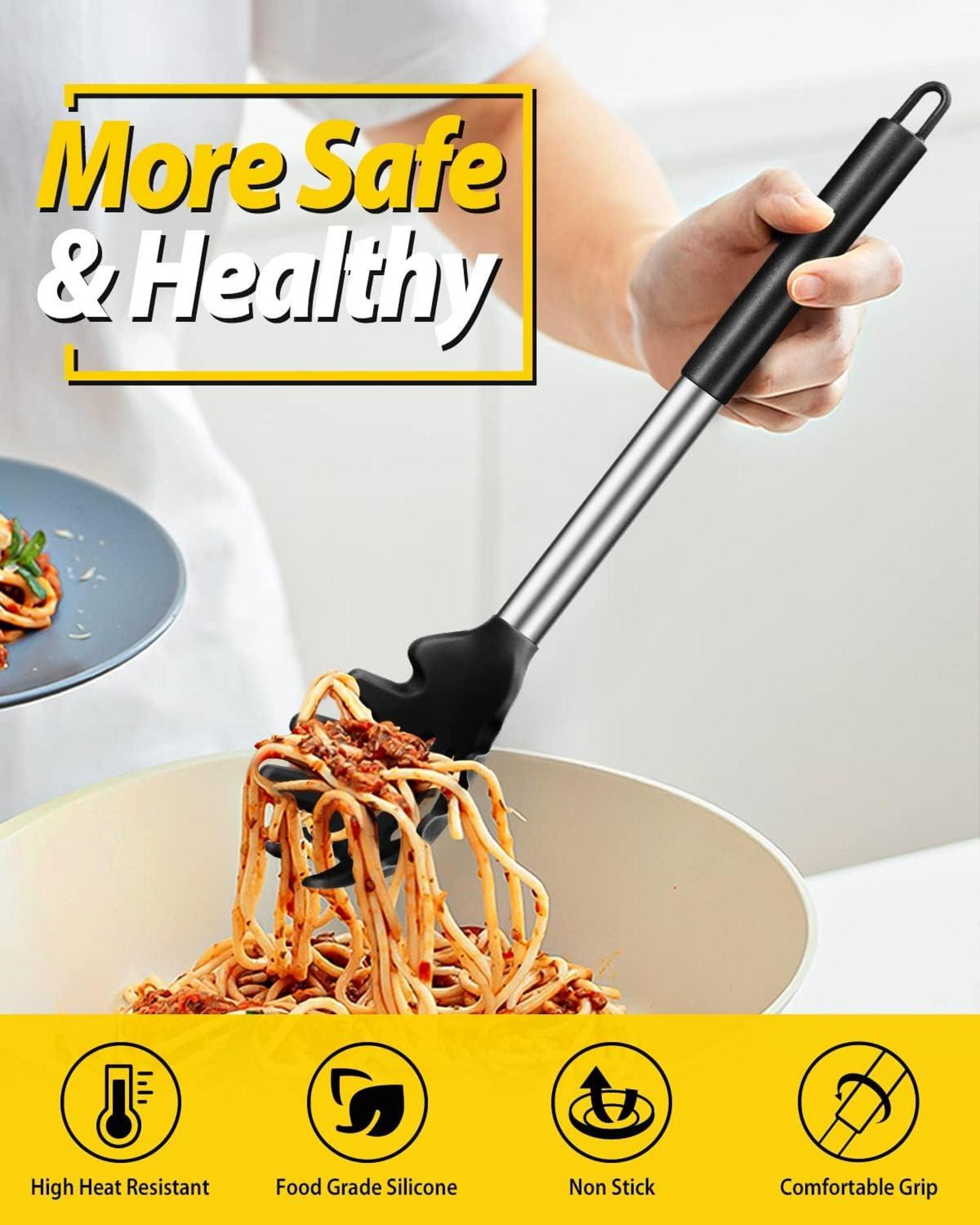 Silikon Pasta Set Antihaft Küchenutensilien Rühren Servieren