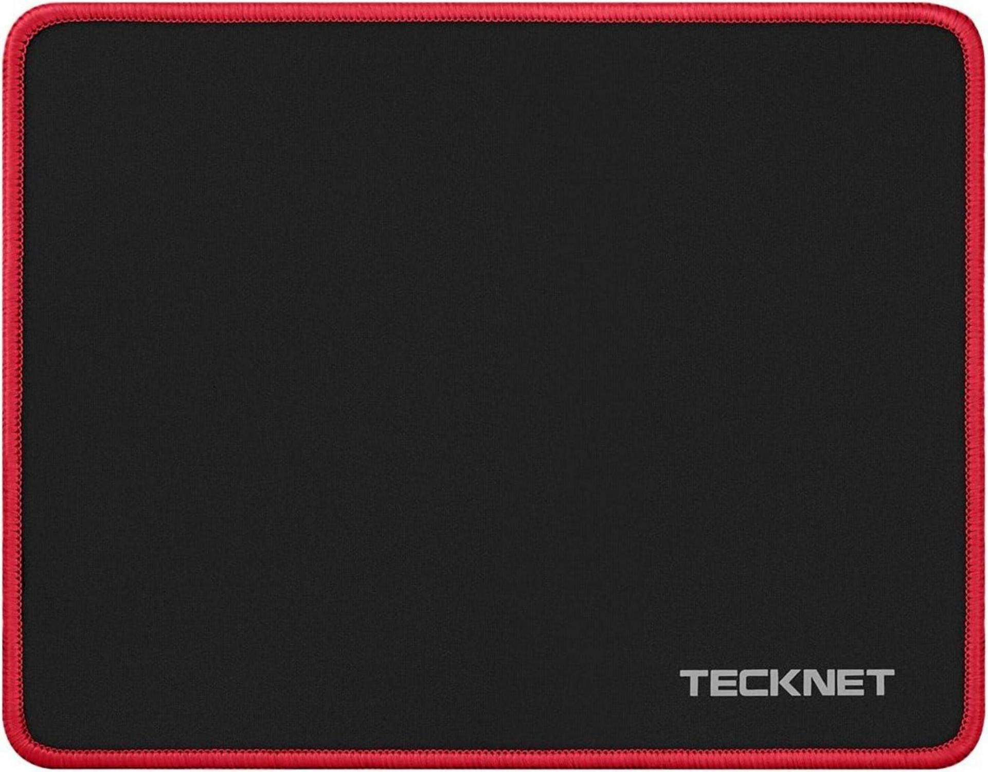 TECKNET Gaming Mousepad Wasserdicht Rutschfest Gummi 27x21cm