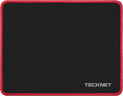 TECKNET Gaming Mousepad Wasserdicht Rutschfest Gummi 27x21cm
