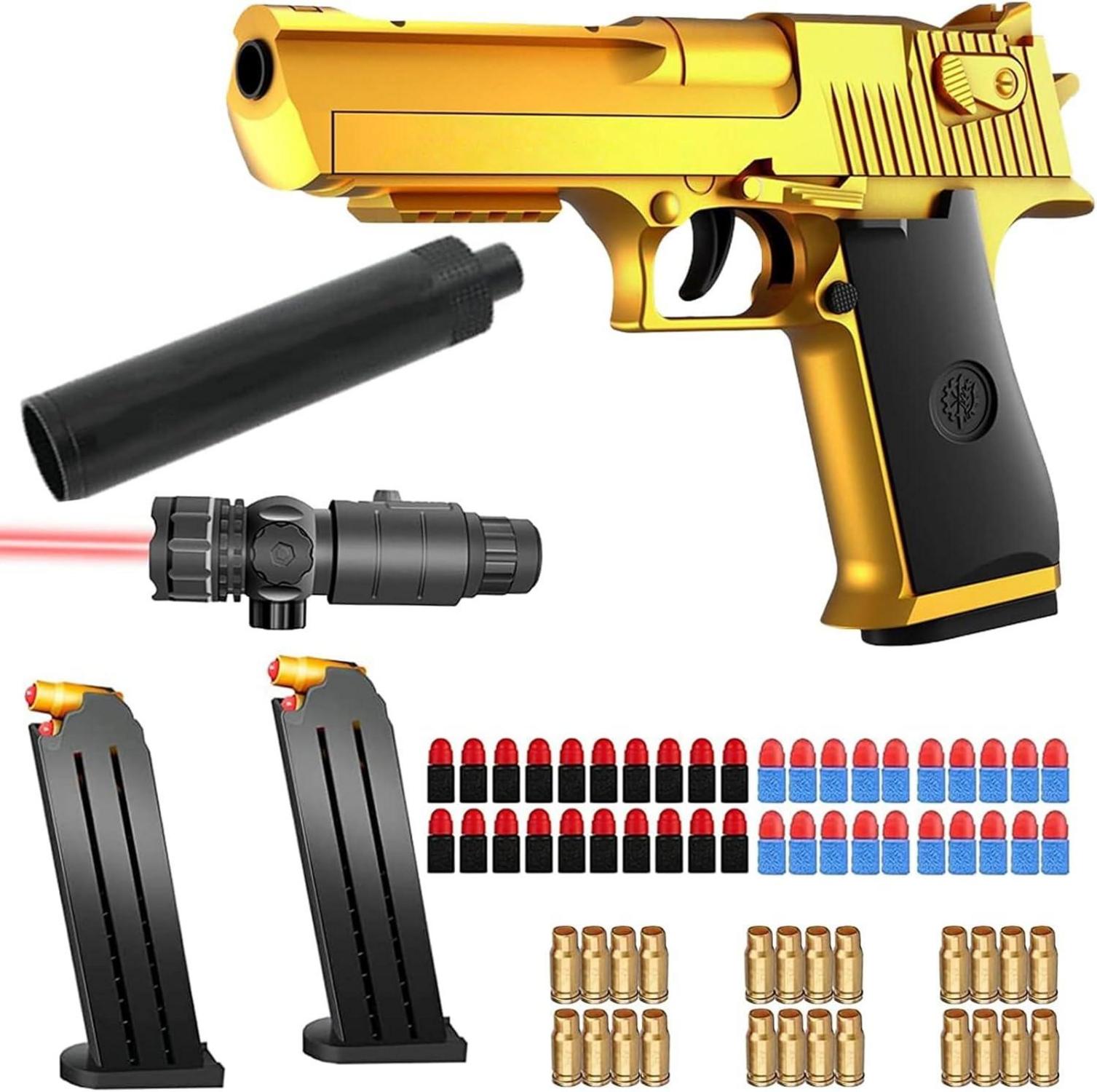 Spielzeug Pistole Schaumstoff Blaster Kinder Bullet Blaster Toy Gun