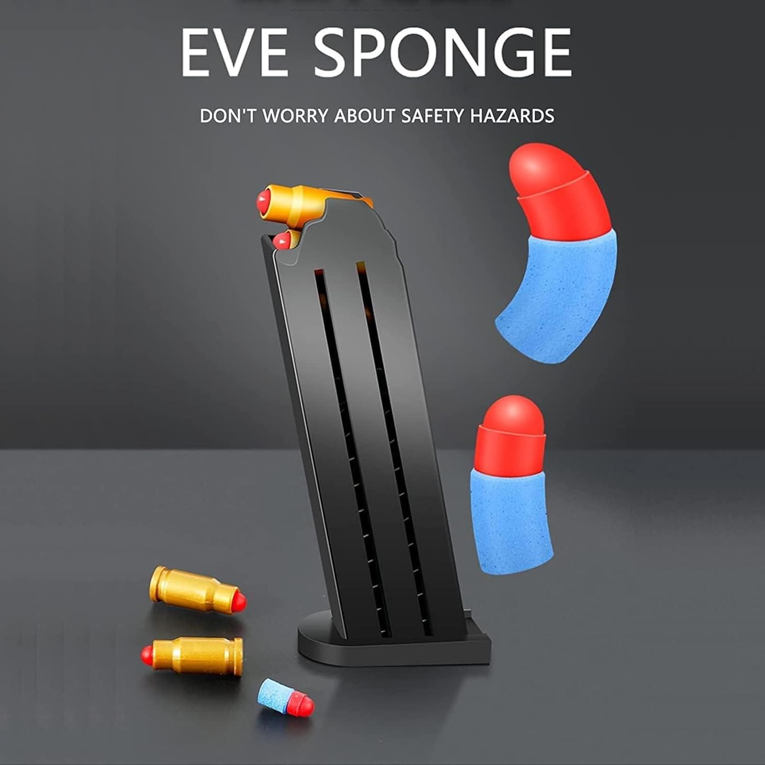 Schaumstoffpistole für Kinder mit Soft Foam Bullets