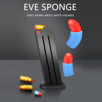 Schaumstoffpistole für Kinder mit Soft Foam Bullets