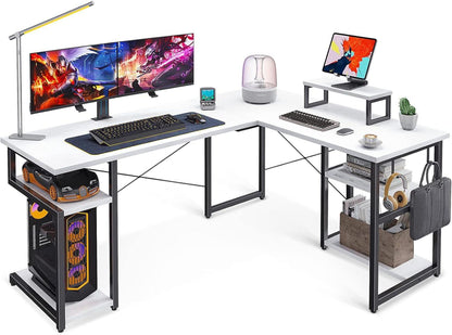 Gaming Schreibtisch mit Regal und