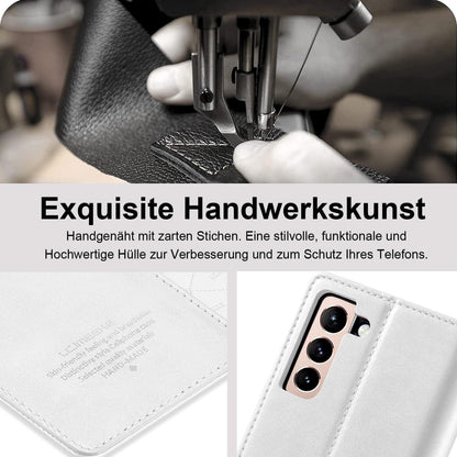 Handyhülle Samsung Galaxy S22 Hülle Leder Flip Wallet