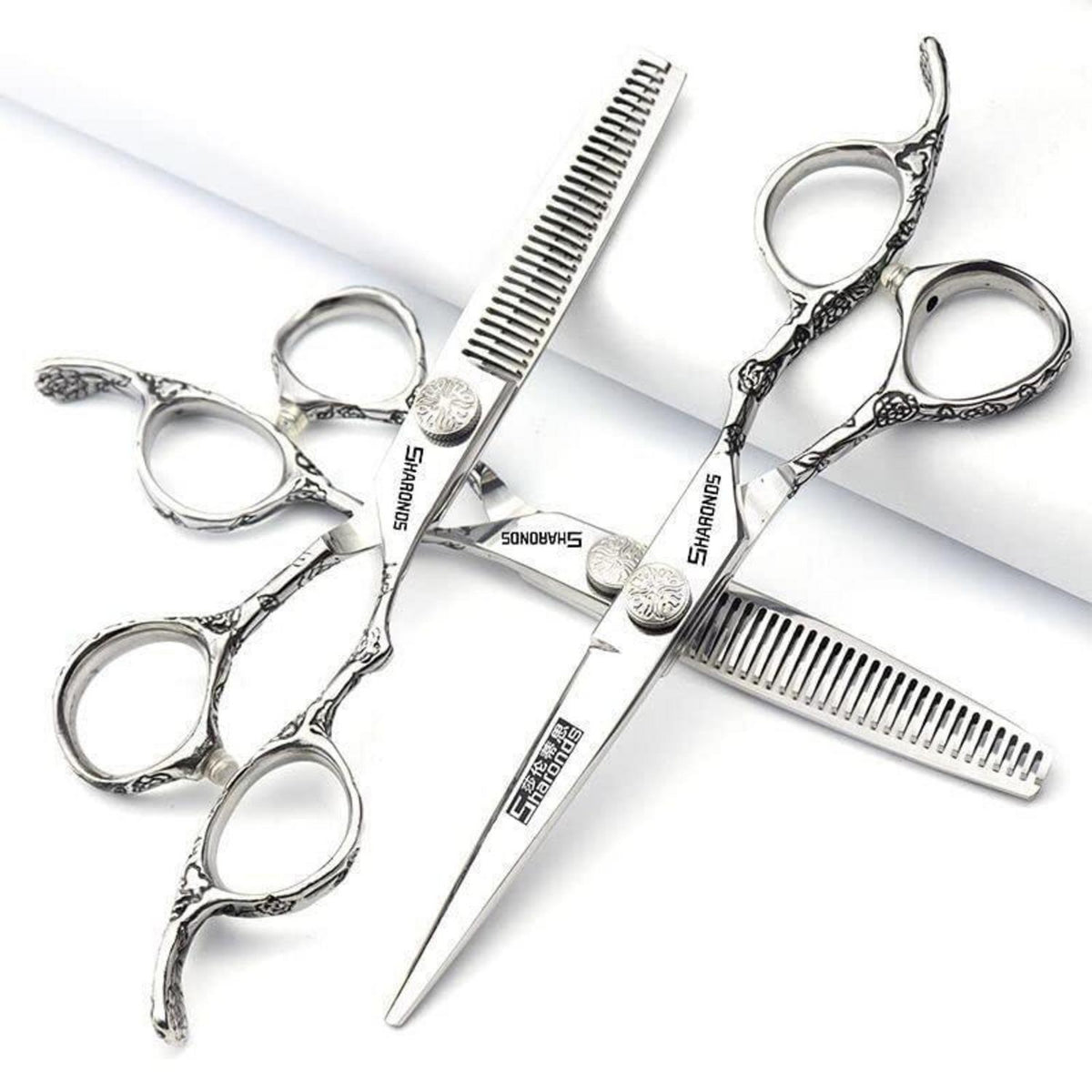 Professionelle Friseurschere 6 Zoll Edelstahl Set