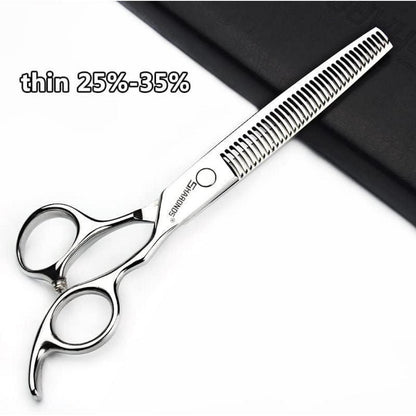6.5 Zoll 440C Edelstahl Friseurschere Set - 6 Stück