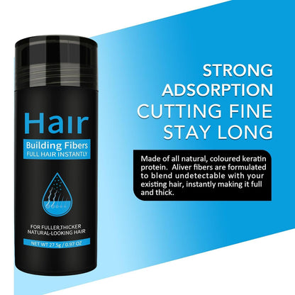 Faser-Haar-Pulver-Spray Haarfaser Spray Medium Brown Haarverdichtung