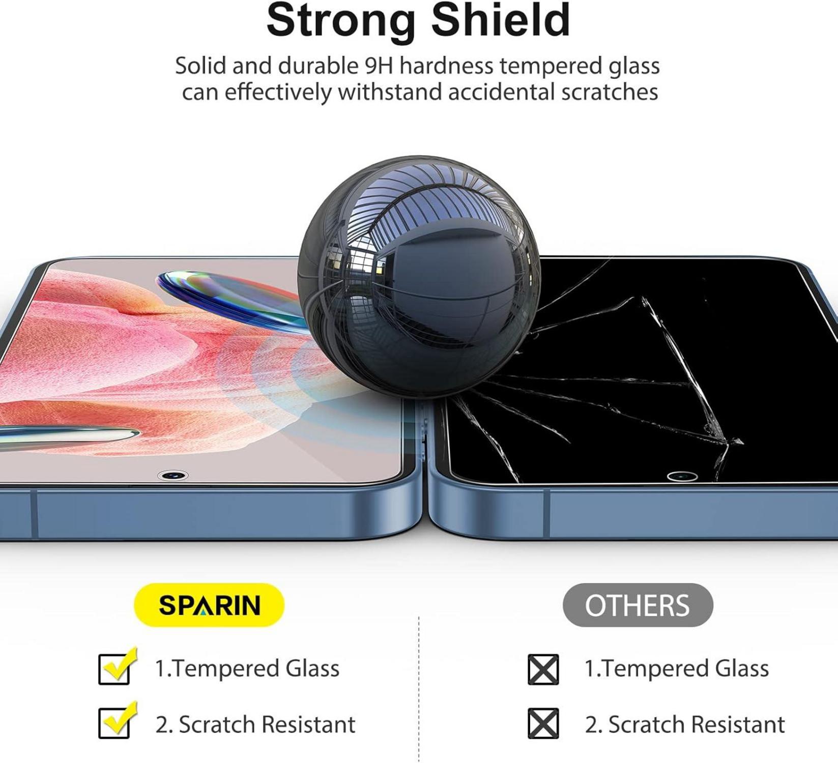 2x Panzer Schutz Glas Xiaomi Redmi Note 12 Poco X5 6,67 Zoll Displayfolie