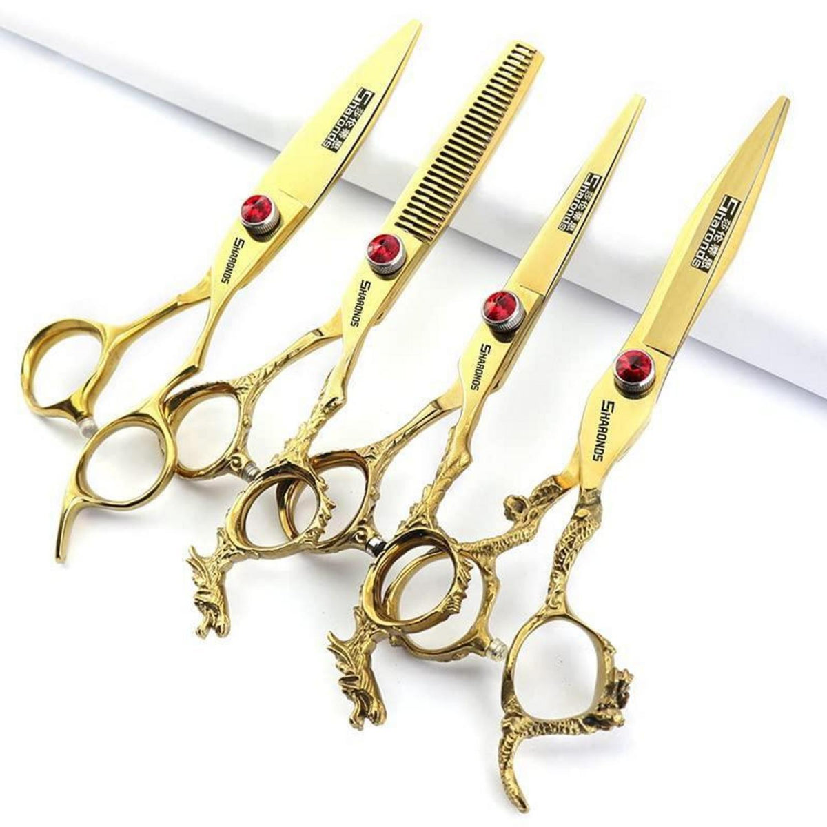 Professionelle Friseurschere 6 Zoll (4er Set) Edelstahl