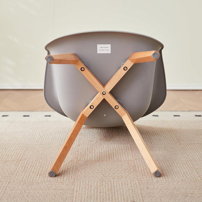 Esszimmerstühle Set 8 – Moderne Armlehnstühle Grau