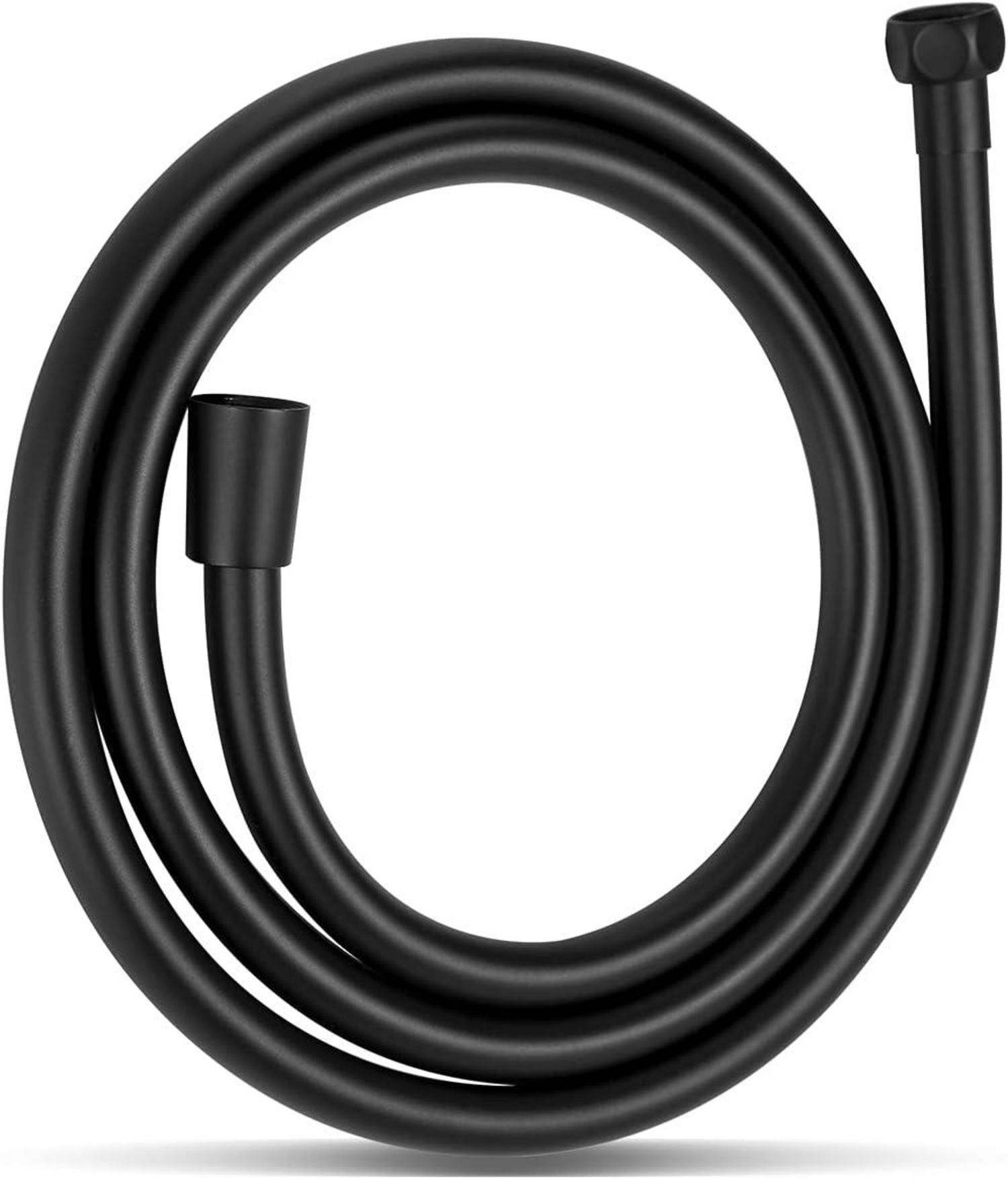 Brauseschlauch Duschschlauch PVC Universal 1,5m mattschwarz
