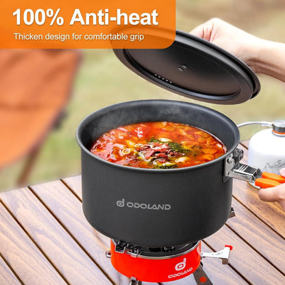 Camping Kochgeschirr Set Outdoor Kochen Wandern Reisen