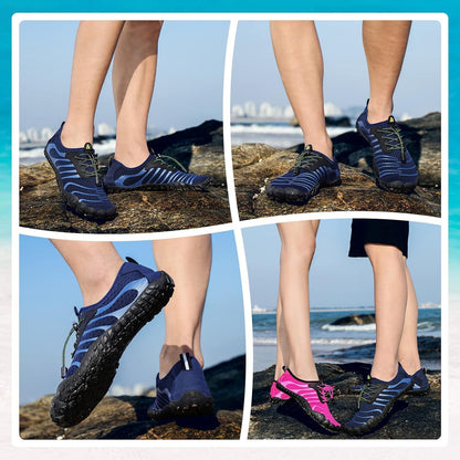Wasserschuhe Damen Herren Schnell Trocknend Blau 36-46