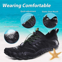 Wasserschuhe Damen Herren Schnelltrocknend Schwarz 36-46EU