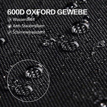 Auflagentasche Gartenauflagen 600D Oxford Schutzhülle Schwarz