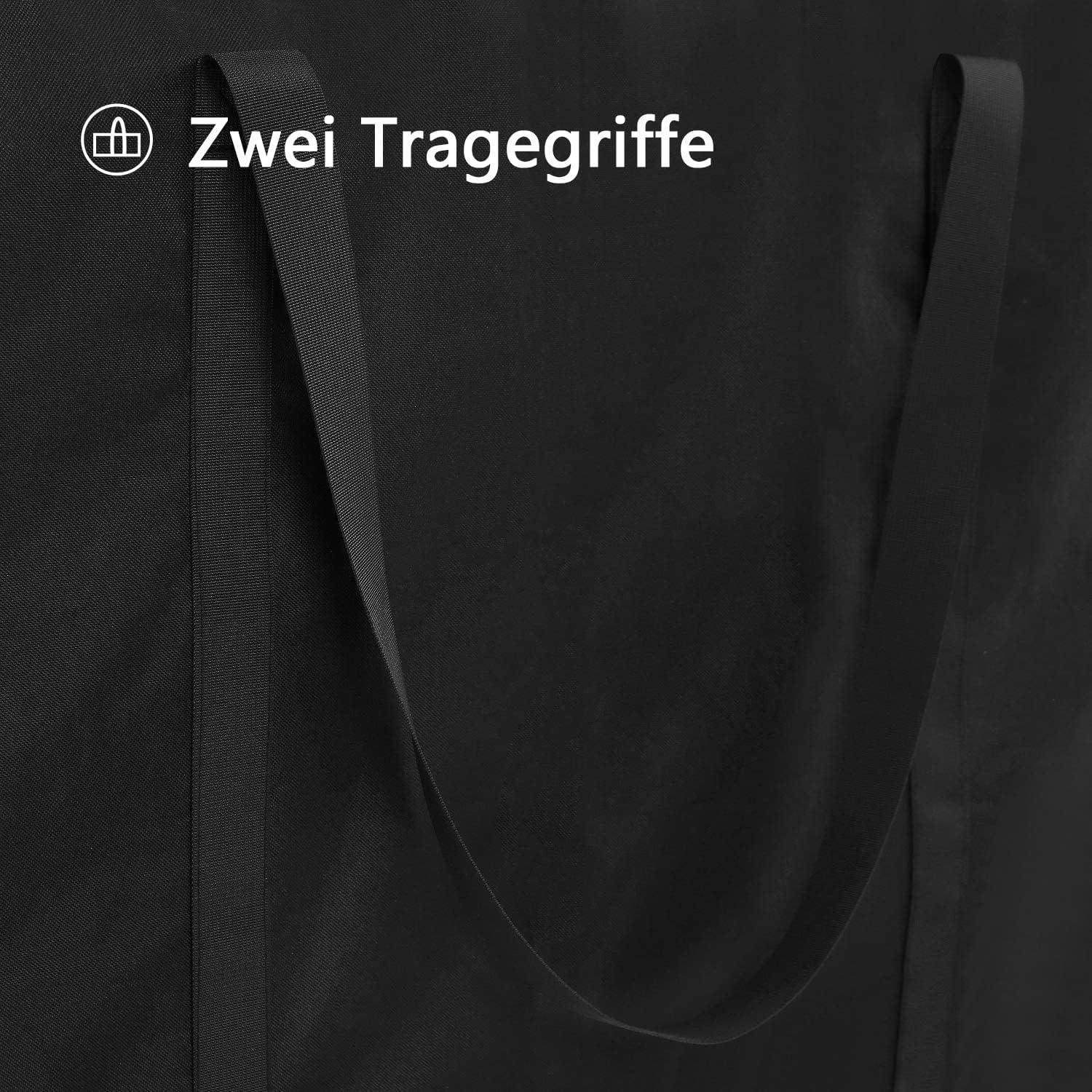 Dokon Auflagentasche 600D Oxford Gewebe Schutzhülle Schwarz 175x55x75cm