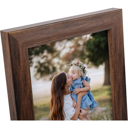 Bilderrahmen Collage 10x15cm Braun 7er Set - Leichter