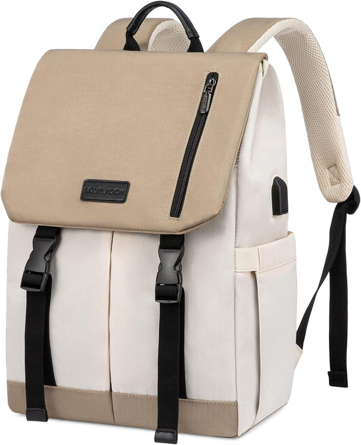 Schulrucksack Mädchen 15.6 Zoll Laptop Damen Wasserdicht Rucksack