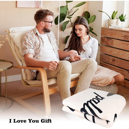 Kuscheldecke Ich Liebe Dich Geschenke Pärchen Partner