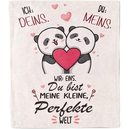 Kuscheldecke Ich Liebe Dich Geschenke Pärchen Partner
