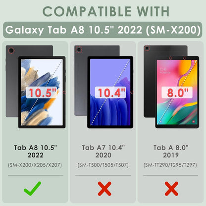 Stoßfeste Schutzhülle für Samsung Galaxy Tab A8